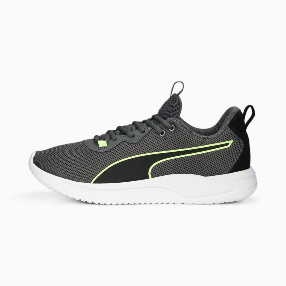 Изображение Puma Кроссовки Resolve Modern Weave Running Shoes #1: Cool Dark Gray-PUMA Black-Fast Yellow