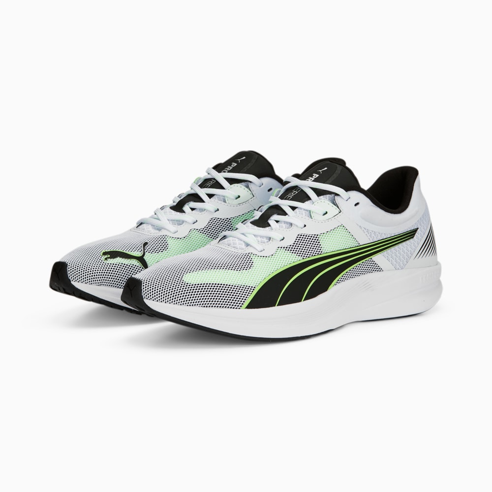 Изображение Puma Кроссовки Redeem Profoam Running Shoes #2: Puma White-Puma Black-Fizzy Lime