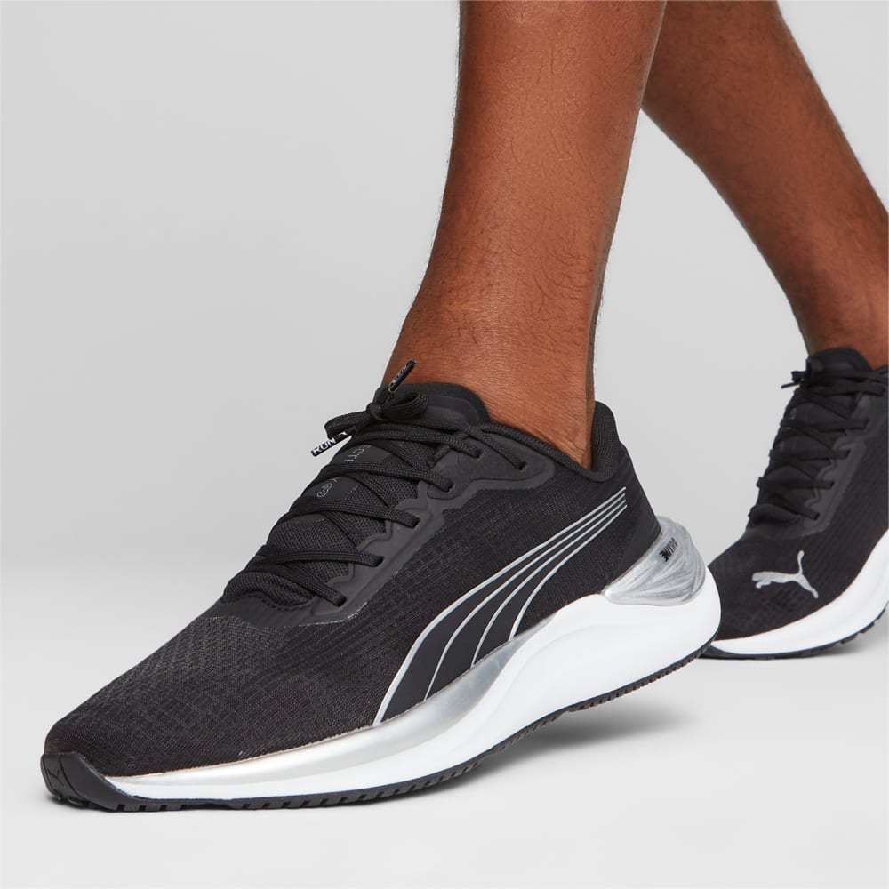 Зображення Puma Кросівки Electrify NITRO™ 3 Men's Running Shoes #2: Puma Black-Puma Silver