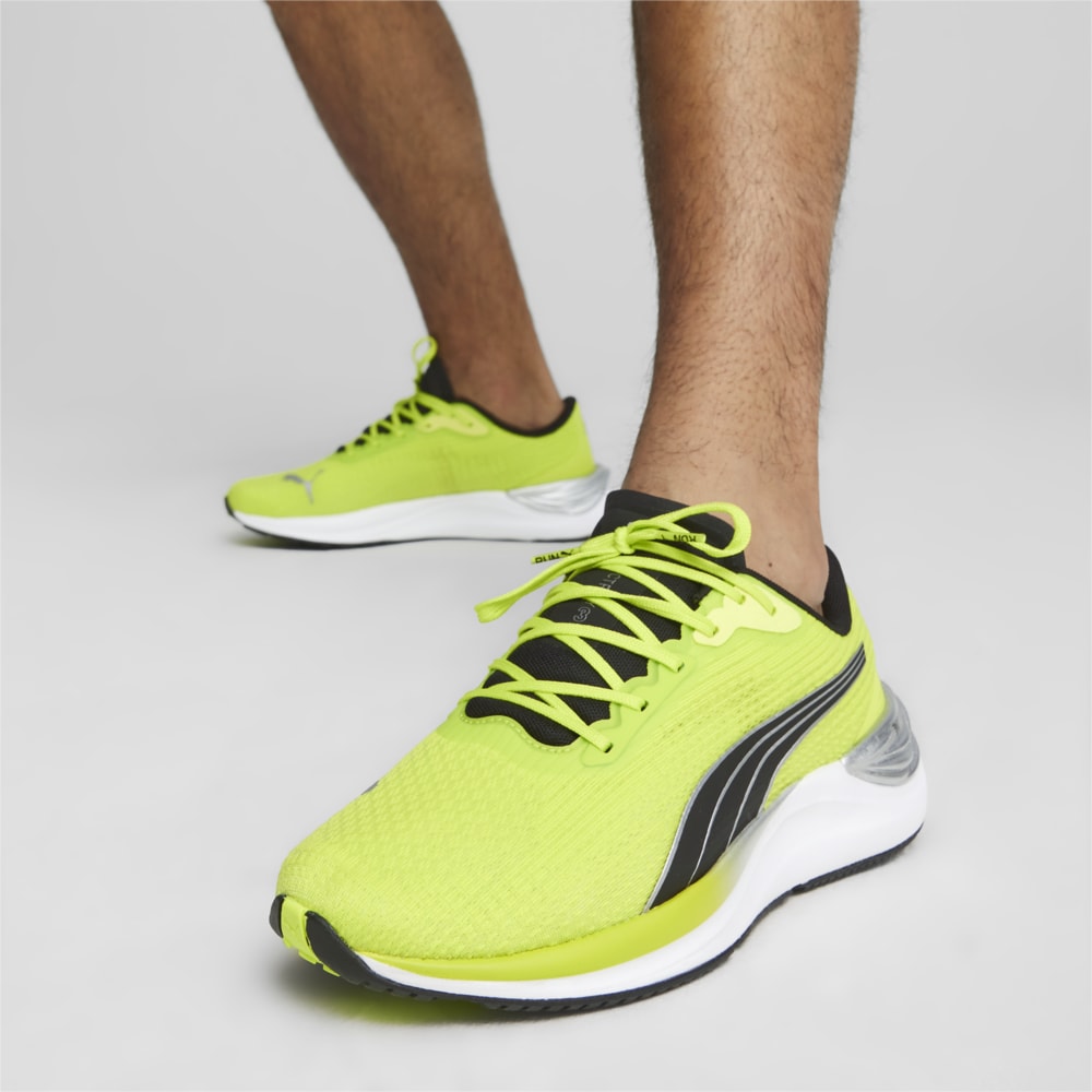 Зображення Puma Кросівки Electrify NITRO™ 3 Men's Running Shoes #2: Lime Pow-PUMA Black-PUMA Silver