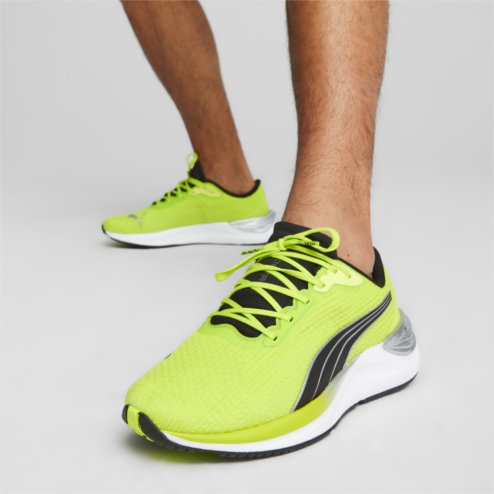 Зображення Puma Кросівки Electrify NITRO™ 3 Men's Running Shoes #2: Lime Pow-PUMA Black-PUMA Silver