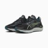 Изображение Puma Кроссовки ForeverRun NITRO WTR Men’s Running Shoes #4: PUMA Black-Malachite-Yellow Burst