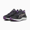 Изображение Puma Кроссовки ForeverRun NITRO WTR Women’s Running Shoes #2: PUMA Black-Purple Pop-Yellow Burst