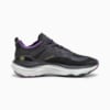 Изображение Puma Кроссовки ForeverRun NITRO WTR Women’s Running Shoes #5: PUMA Black-Purple Pop-Yellow Burst