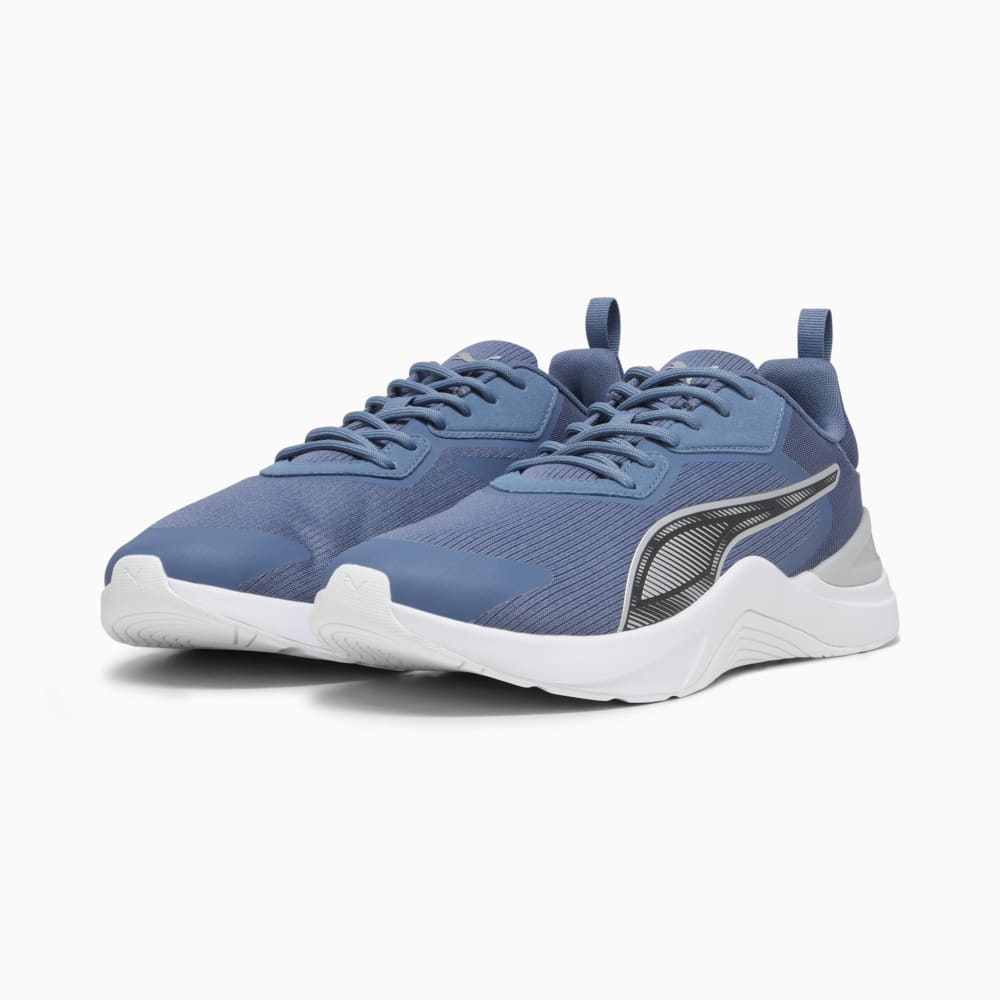 Infusion Premium Men s Training Shoes Inky Blue PUMA White Puma 378741 02