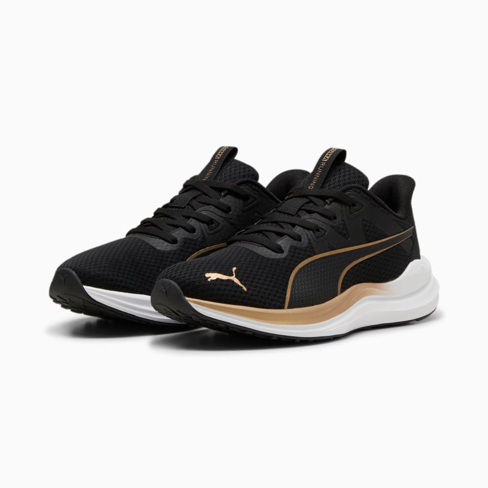 Зображення Puma Кросівки Reflect Lite Running Shoes #2: PUMA Black-PUMA Gold