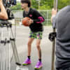 Изображение Puma Кроссовки MB.03 Toxic Basketball Shoes #2: Purple Glimmer-Green Gecko