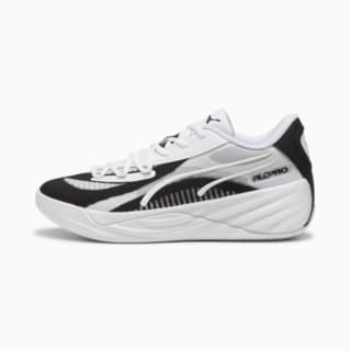 Puma black basket shoes sale