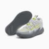 Зображення Puma Кросівки MB.03 Hills Youth Basketball Shoes #2: Feather Gray-Cool Dark Gray-Lime Smash