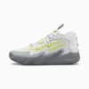Зображення Puma Кросівки MB.03 Hills Youth Basketball Shoes #1: Feather Gray-Cool Dark Gray-Lime Smash