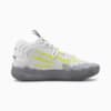 Зображення Puma Кросівки MB.03 Hills Youth Basketball Shoes #5: Feather Gray-Cool Dark Gray-Lime Smash