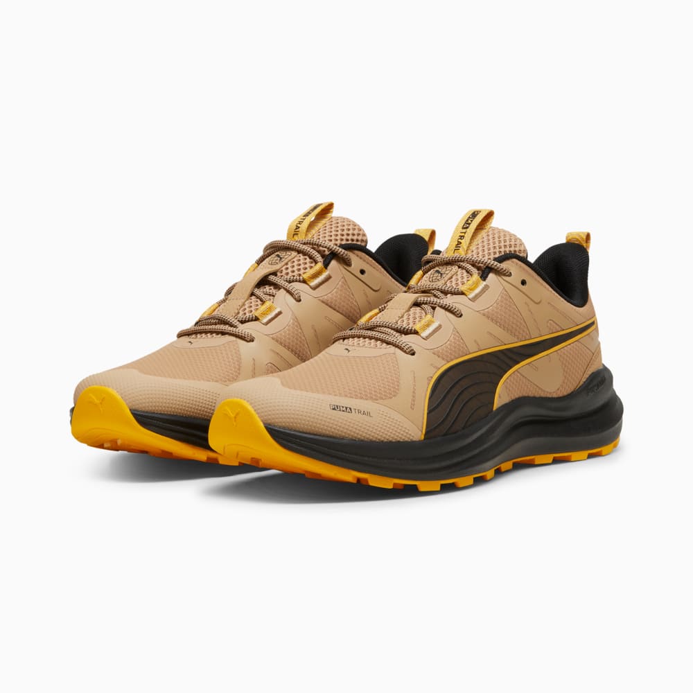 Зображення Puma Кросівки Reflect Lite Trailrunning Shoes #2: Prairie Tan-Yellow Sizzle-PUMA Black