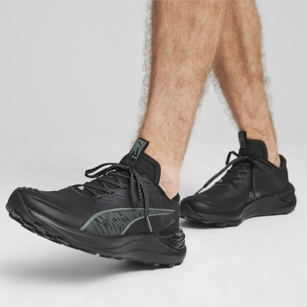 Зображення Puma Кросівки Electrify NITRO™ Men's Trail Running Shoes #2: PUMA Black-Mineral Gray