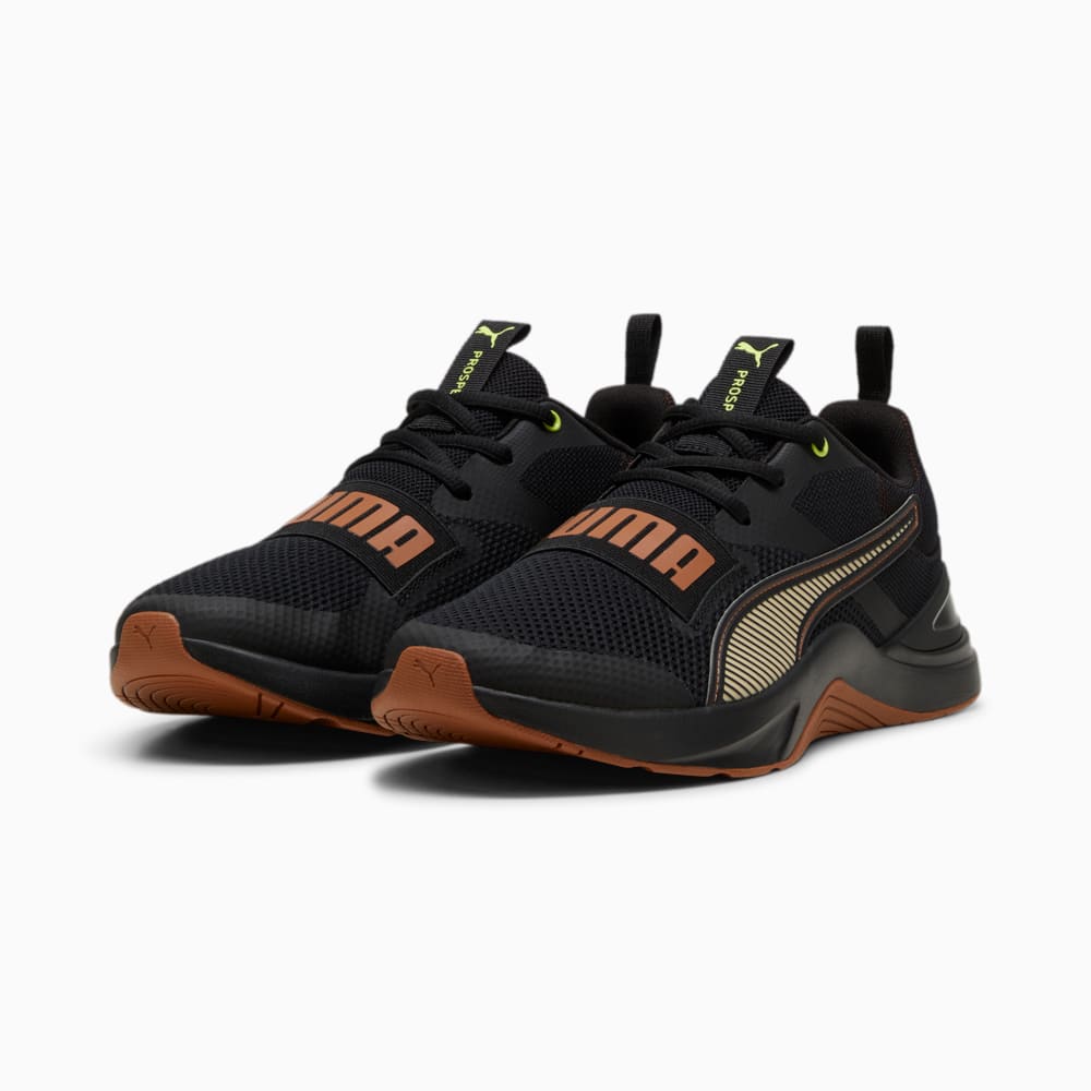 Изображение Puma Кроссовки Prospect Training Shoes #2: PUMA Black-Teak-Putty-Lime Pow