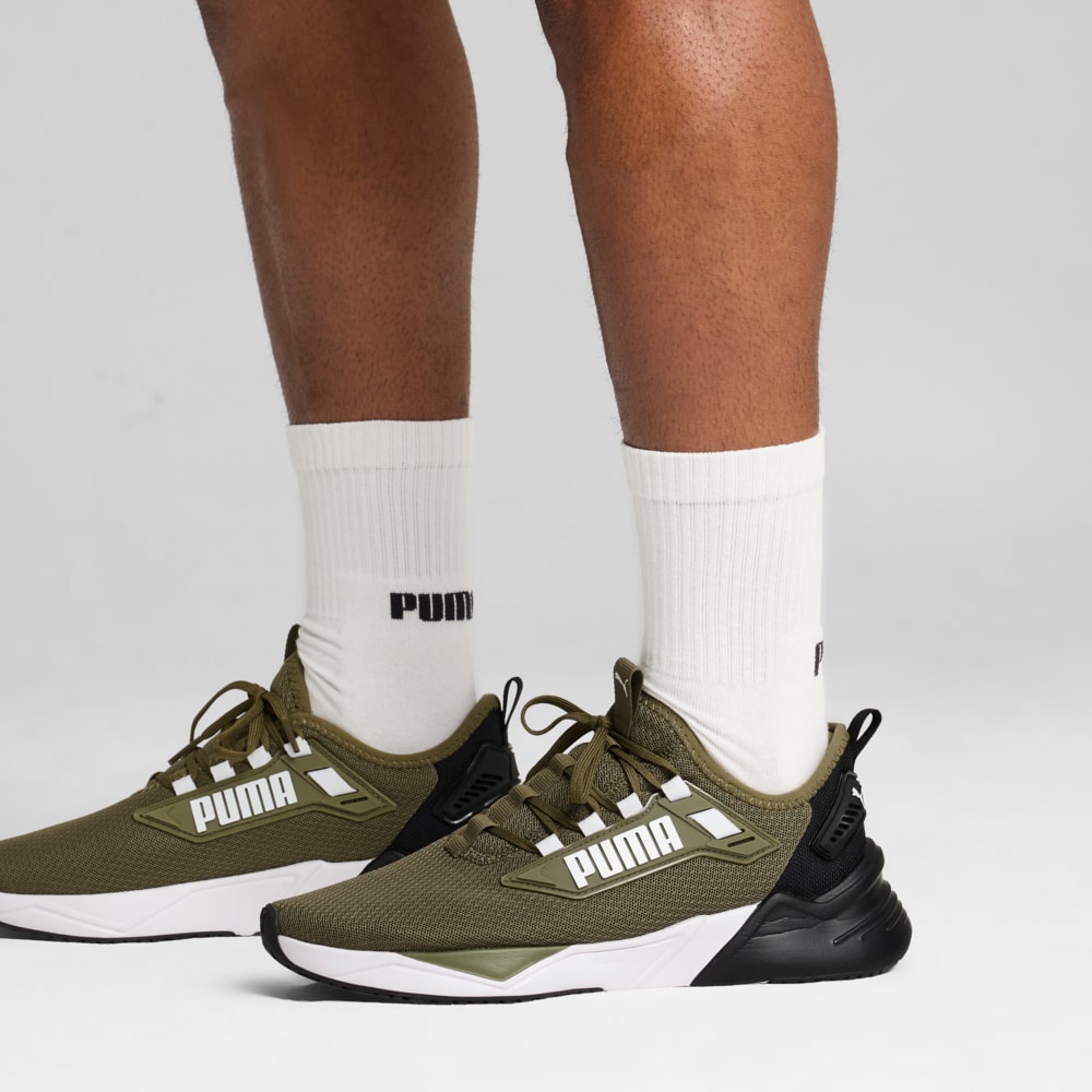 Изображение Puma Кроссовки Retaliate 3 Running Shoes Unisex #2: PUMA Olive-PUMA Black