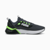 Изображение Puma Кроссовки Retaliate 3 Running Shoes Unisex #5: PUMA Black-Green Moon-Green Glare