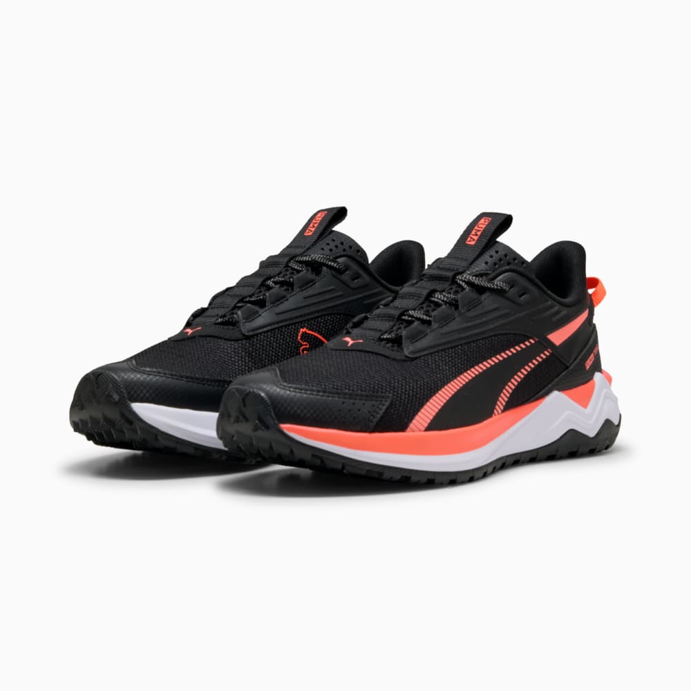 Изображение Puma Кроссовки Extend Lite Trail Running Shoes #2: PUMA Black-Glowing Red