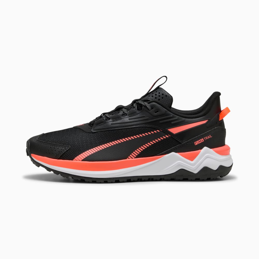 Изображение Puma Кроссовки Extend Lite Trail Running Shoes #1: PUMA Black-Glowing Red