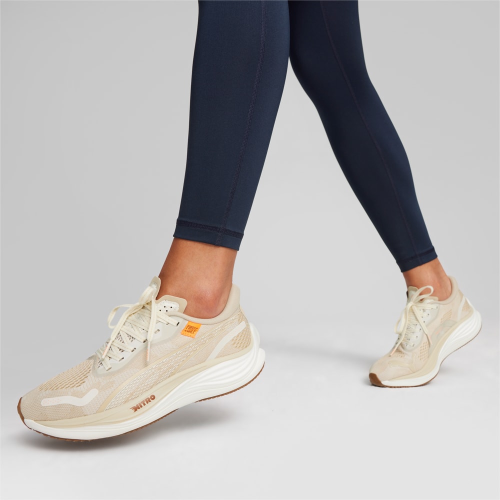 Зображення Puma Кросівки Velocity NITRO™ 3 Women's Running Shoes #2: Vapor Gray-Putty-Neon Citrus