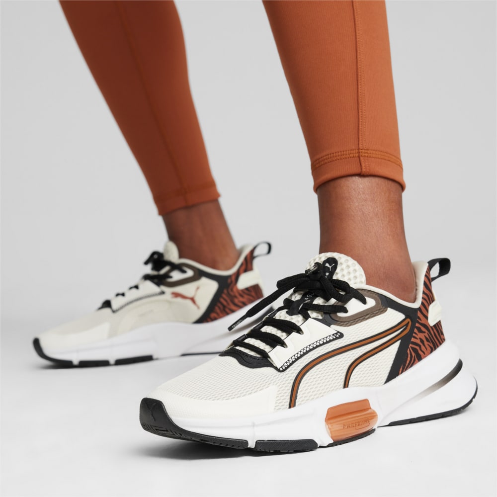 PWRFrame TR 3 Women s Training Shoes Warm White PUMA Black Teak Puma 379634 01
