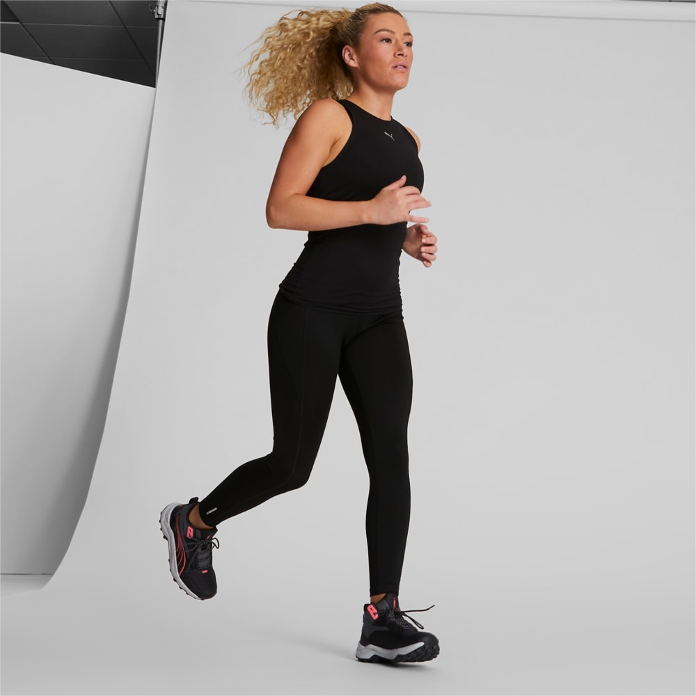 Изображение Puma Кроссовки Obstruct Pro Mid Women’s Running Shoes #2: PUMA Black-Cool Dark Gray-Fire Orchid