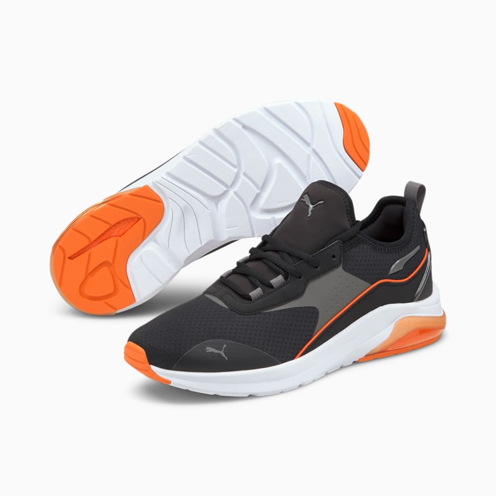 Electron E Pro Trainers 10 Black Puma Black CASTLEROCK Carrot Puma 380209 03