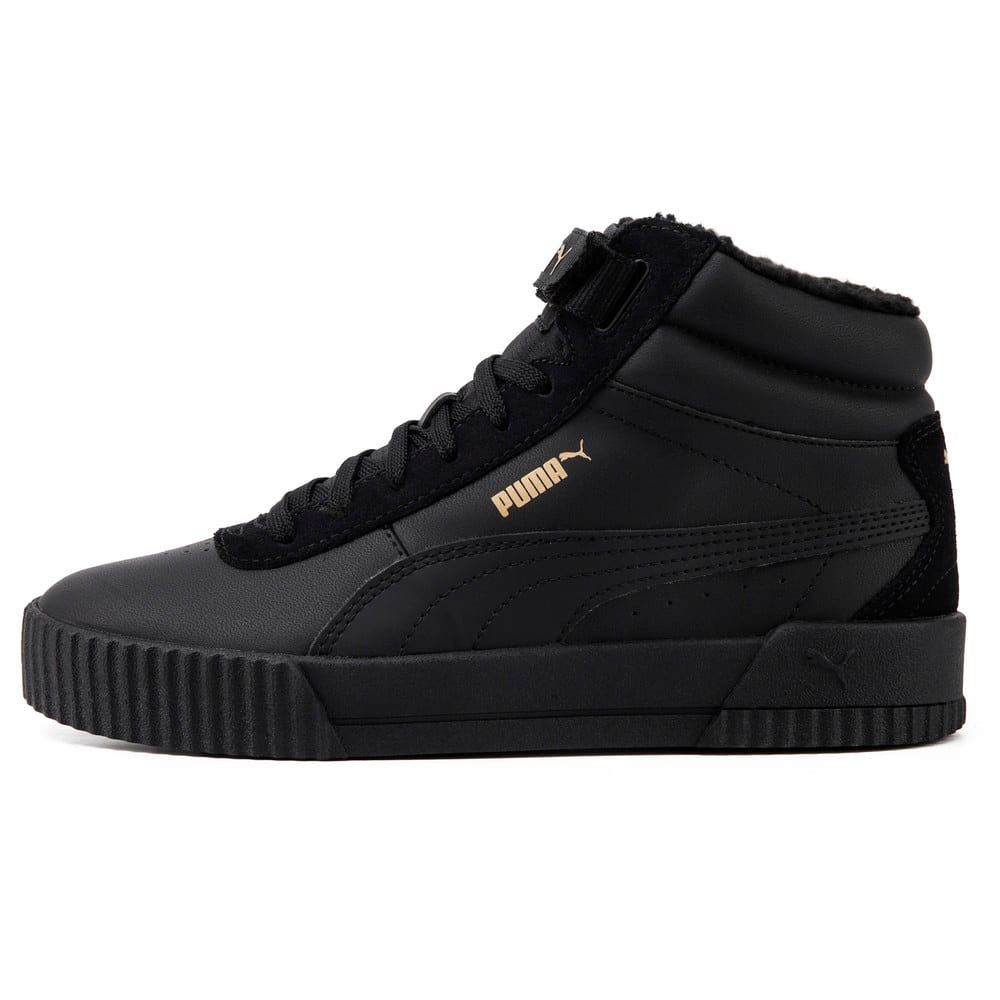 puma carina mid top trainers