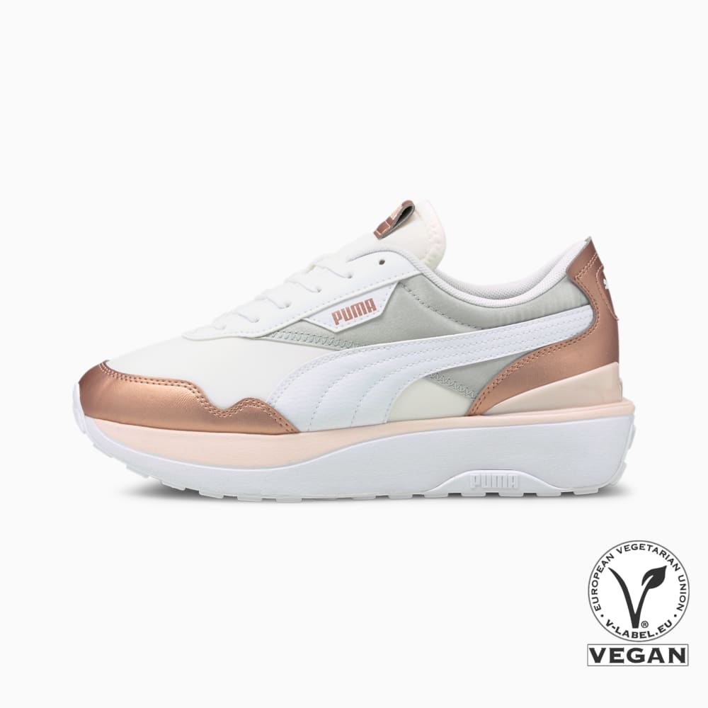 Зображення Puma Кросівки Cruise Rider Chrome Women's Trainers #1: Puma White-Rose Gold