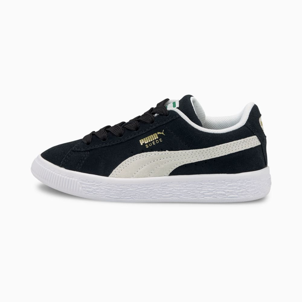Изображение Puma Детские кроссовки Suede Classic XXI Kids' Trainers #1: Puma Black-Puma White