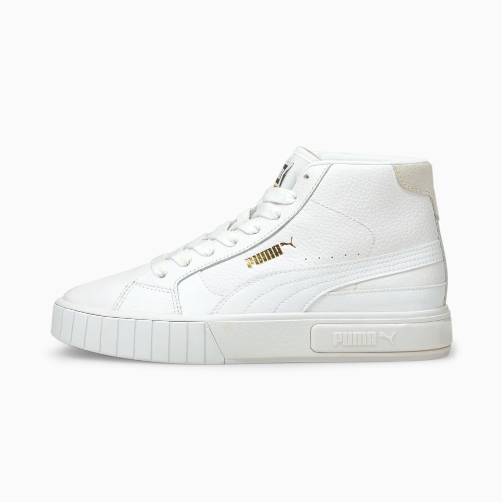 Зображення Puma Кеди Cali Star Mid Women's Trainers #1: Puma White-Puma Team Gold