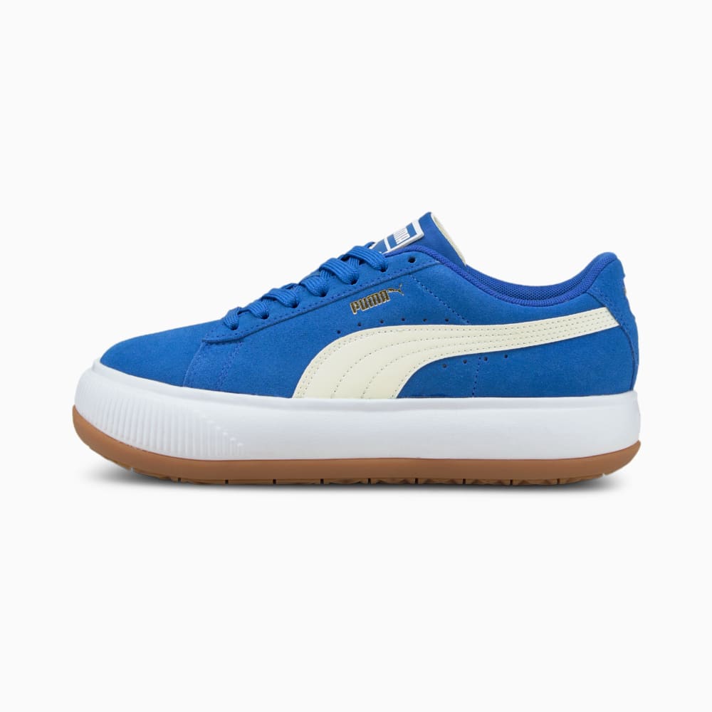 Зображення Puma Кеди Suede Mayu Women's Trainers #1: Olympian Blue-Puma White-Gum