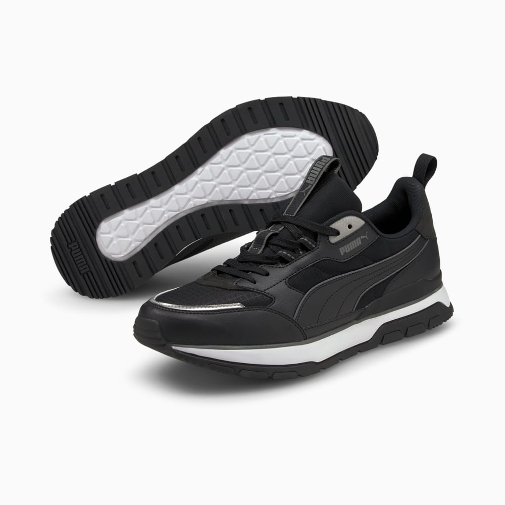 Puma trainers men black on sale