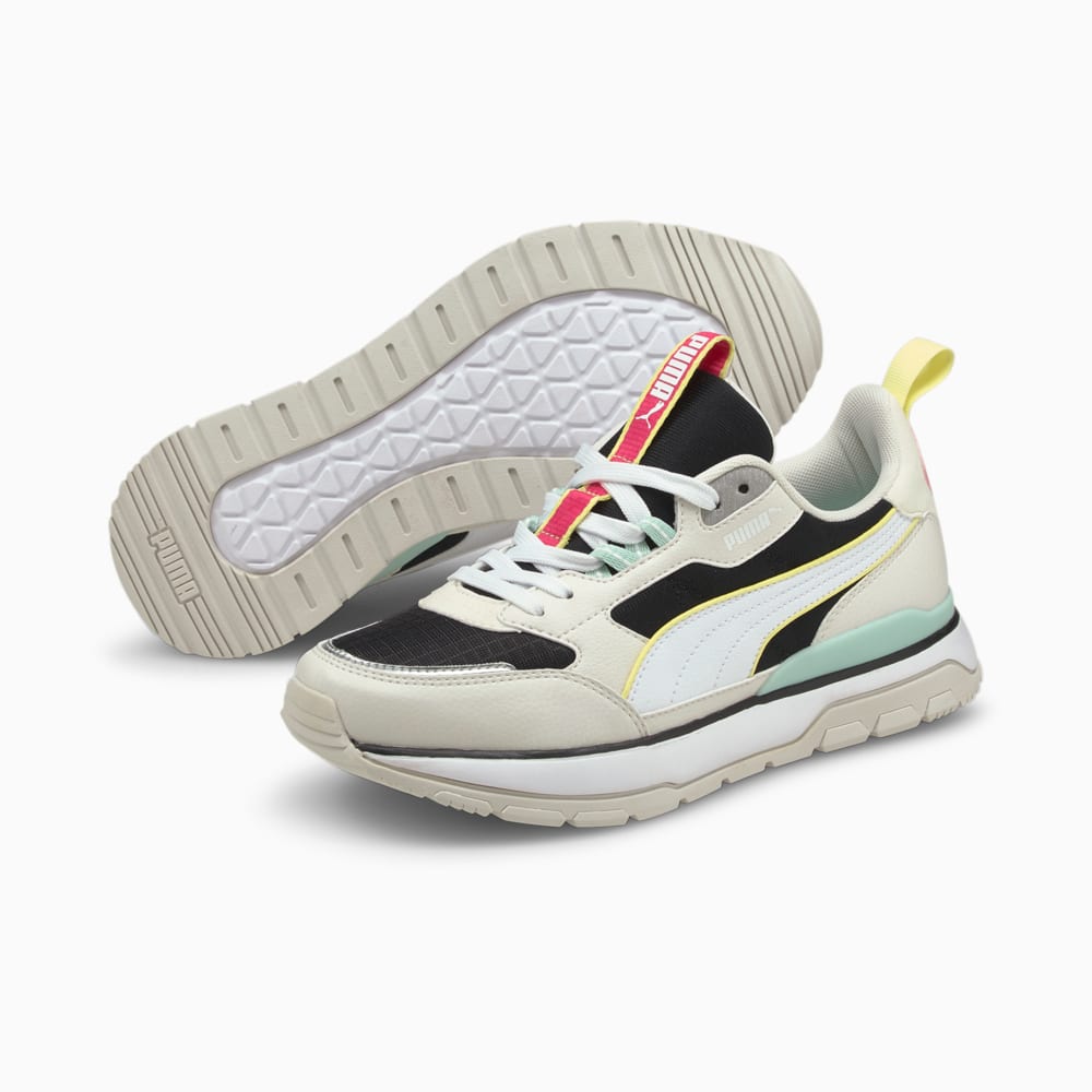 

PUMA - Кроссовки R78 Trek Trainers – Puma Black-Puma White-Vaporous Gray –, Черный