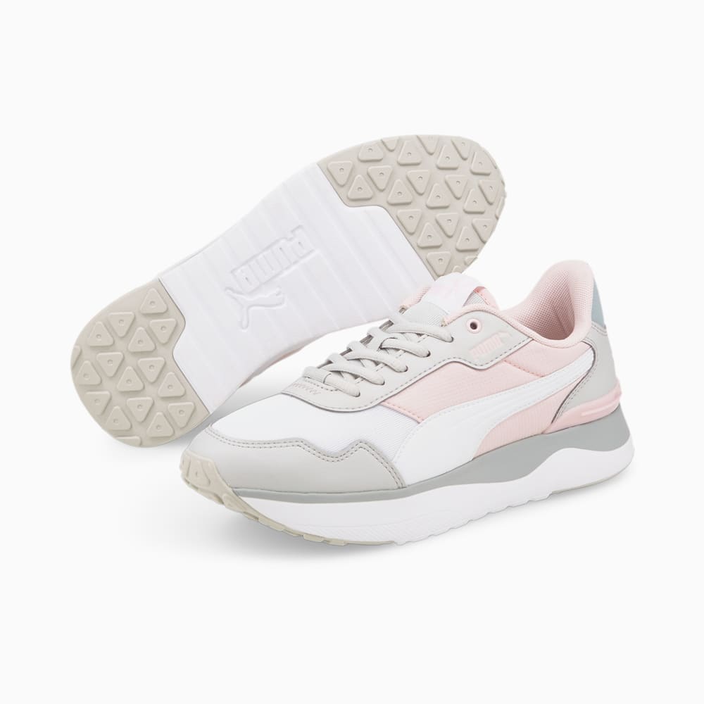 Изображение Puma Кроссовки R78 Voyage Women's Trainers #2: Gray Violet-Puma White-Chalk Pink