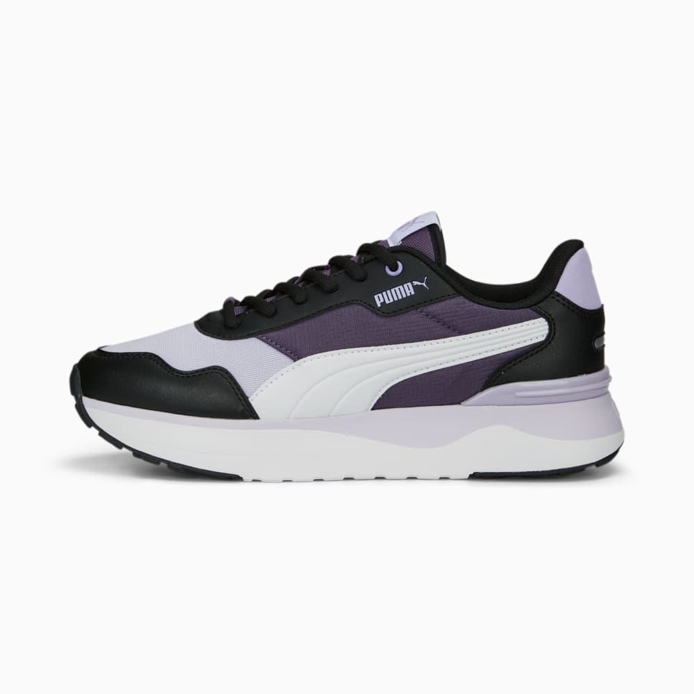 Изображение Puma Кроссовки R78 Voyage Women's Trainers #1: Purple Charcoal-PUMA White-Spring Lavender-PUMA Black