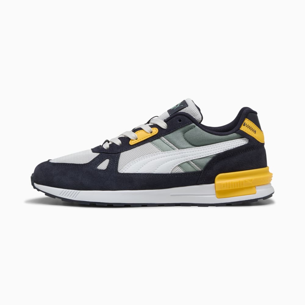 Зображення Puma Кросівки Graviton Pro #1: Feather Gray-PUMA White-New Navy-Green Moon
