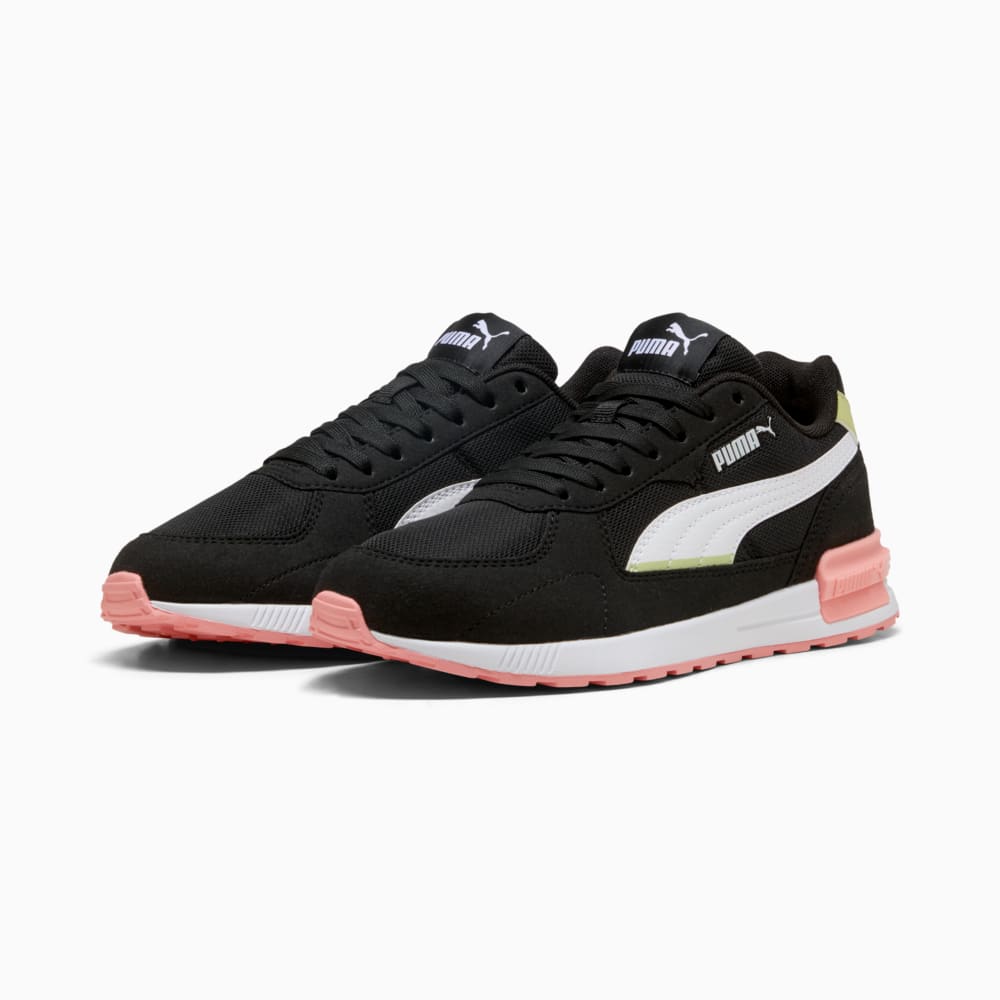 Зображення Puma Кросівки Graviton Trainers #2: PUMA Black-PUMA White-Pistachio Green