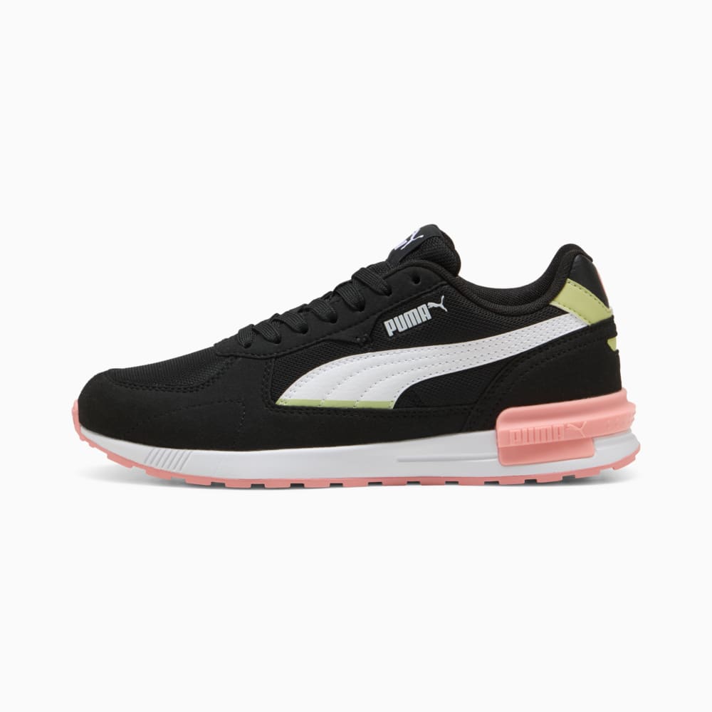 Зображення Puma Кросівки Graviton Trainers #1: PUMA Black-PUMA White-Pistachio Green