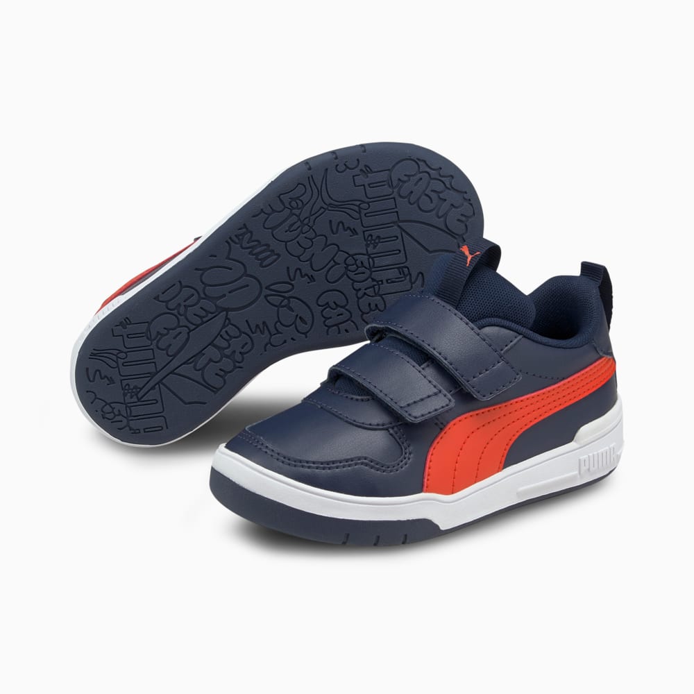 Зображення Puma Дитячі кросівки Multiflex SL V Kids' Trainers #2: peacoat-grenadine