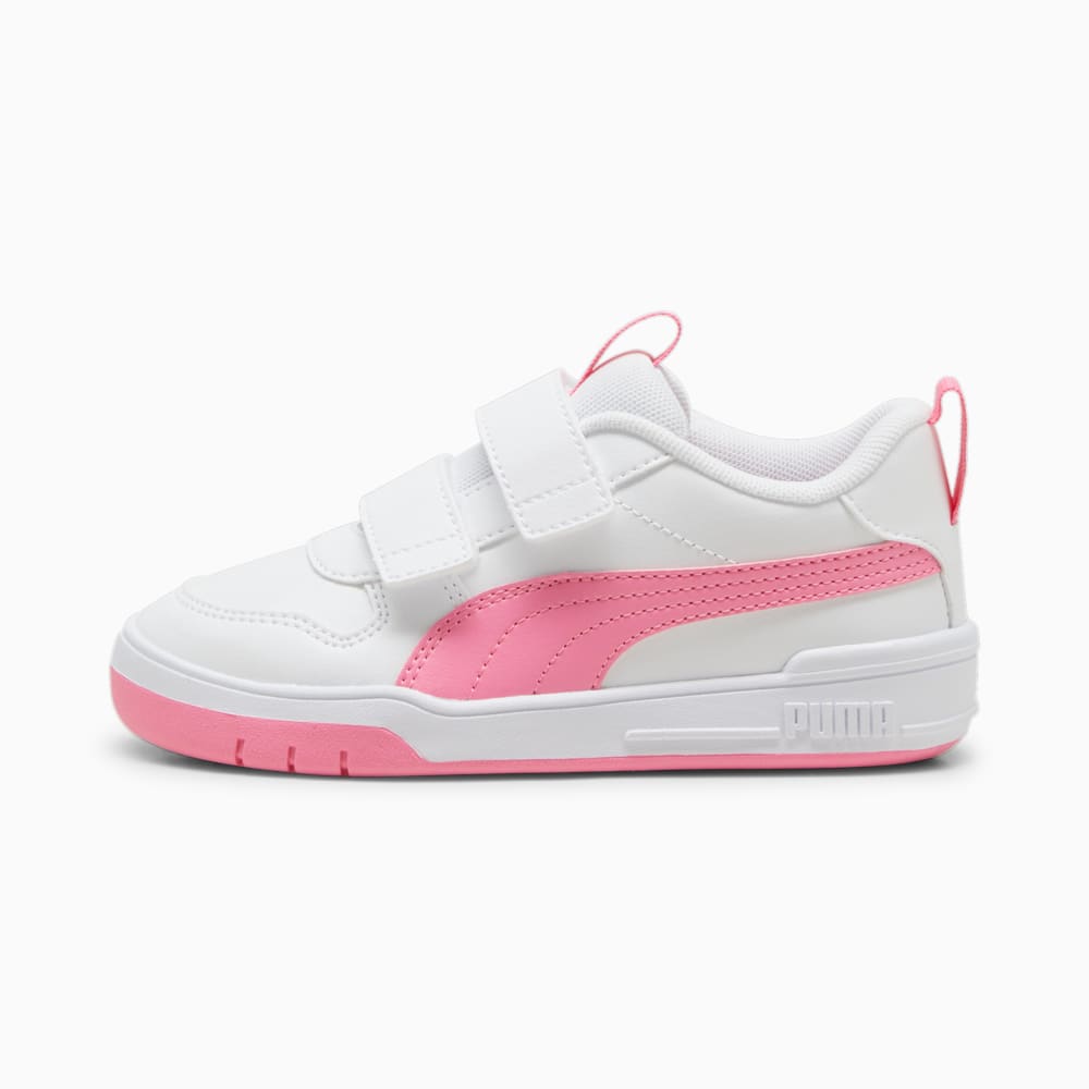 Изображение Puma Детские кроссовки Multiflex SL V Kids' Trainers #1: PUMA White-Fast Pink