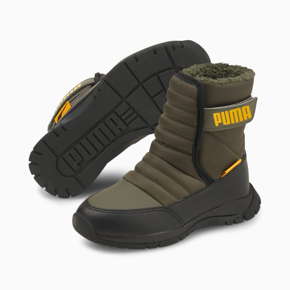 Nieve Winter Kids Boots Grape Leaf Saffron Puma 380745 02
