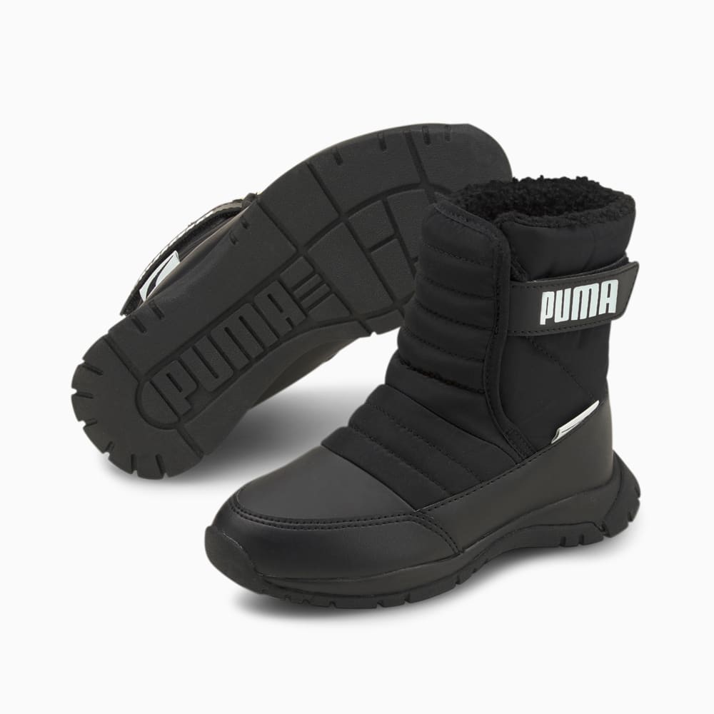 Зображення Puma Чобітки Nieve Winter Kids' Boots #2: Puma Black-Puma White