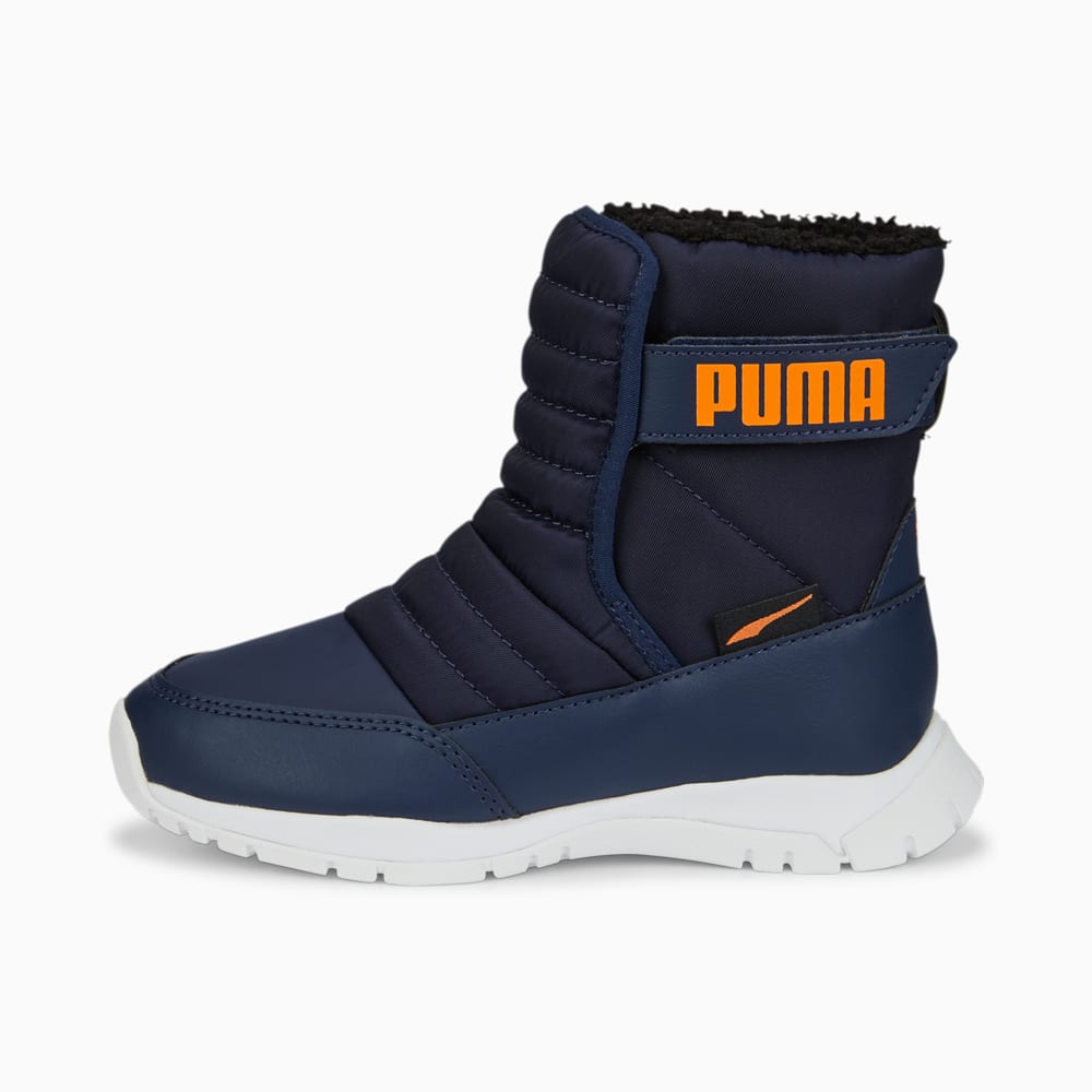 Зображення Puma Чобітки Nieve Winter Kids' Boots #1: Peacoat-Vibrant Orange