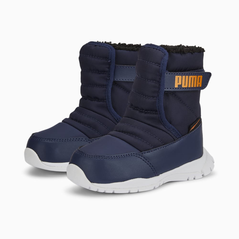 Зображення Puma Чобітки Nieve Winter Babies' Boots #2: Peacoat-Vibrant Orange