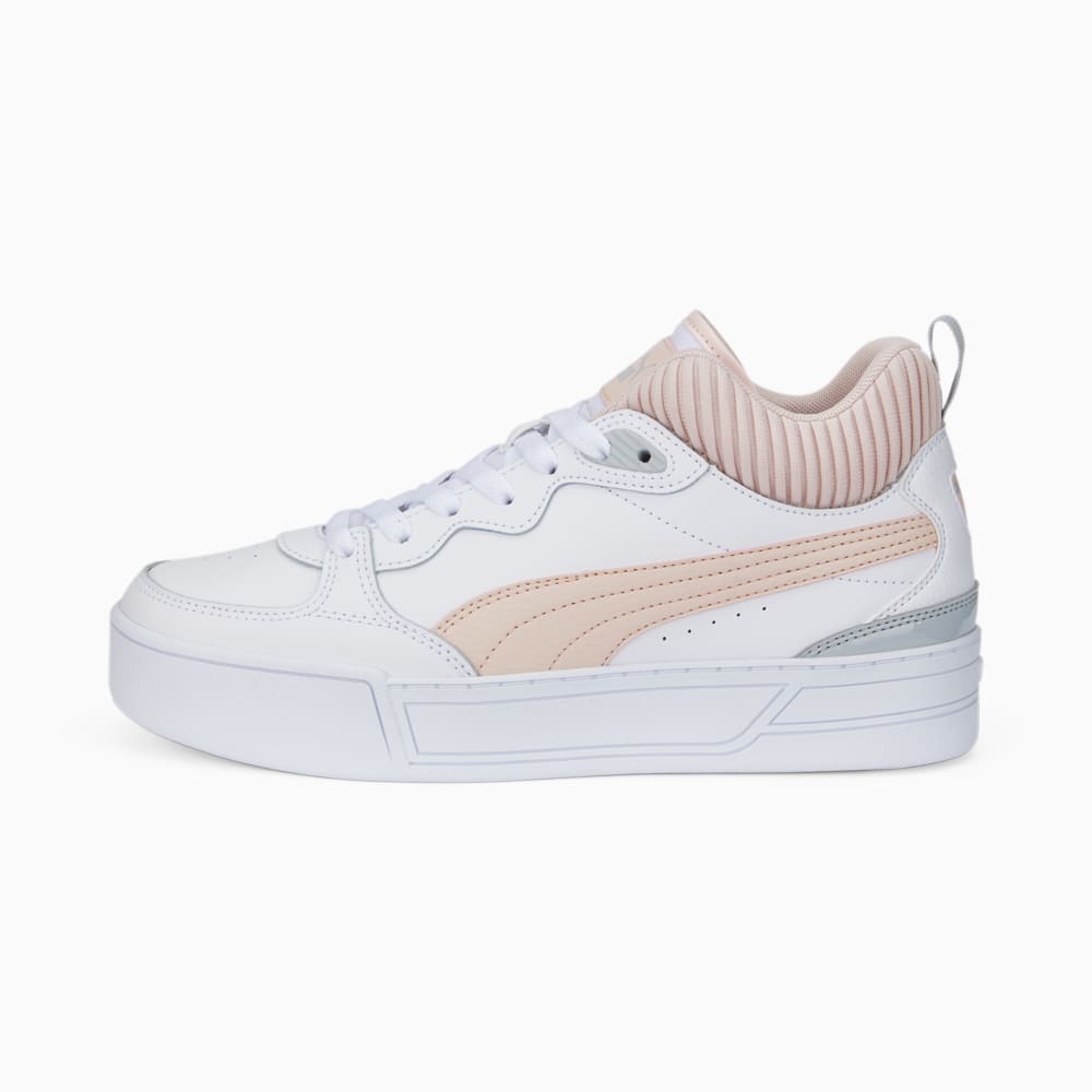 Зображення Puma Кеди Skye Demi Women's Trainers #1: Puma White-Island Pink-Platinum Gray