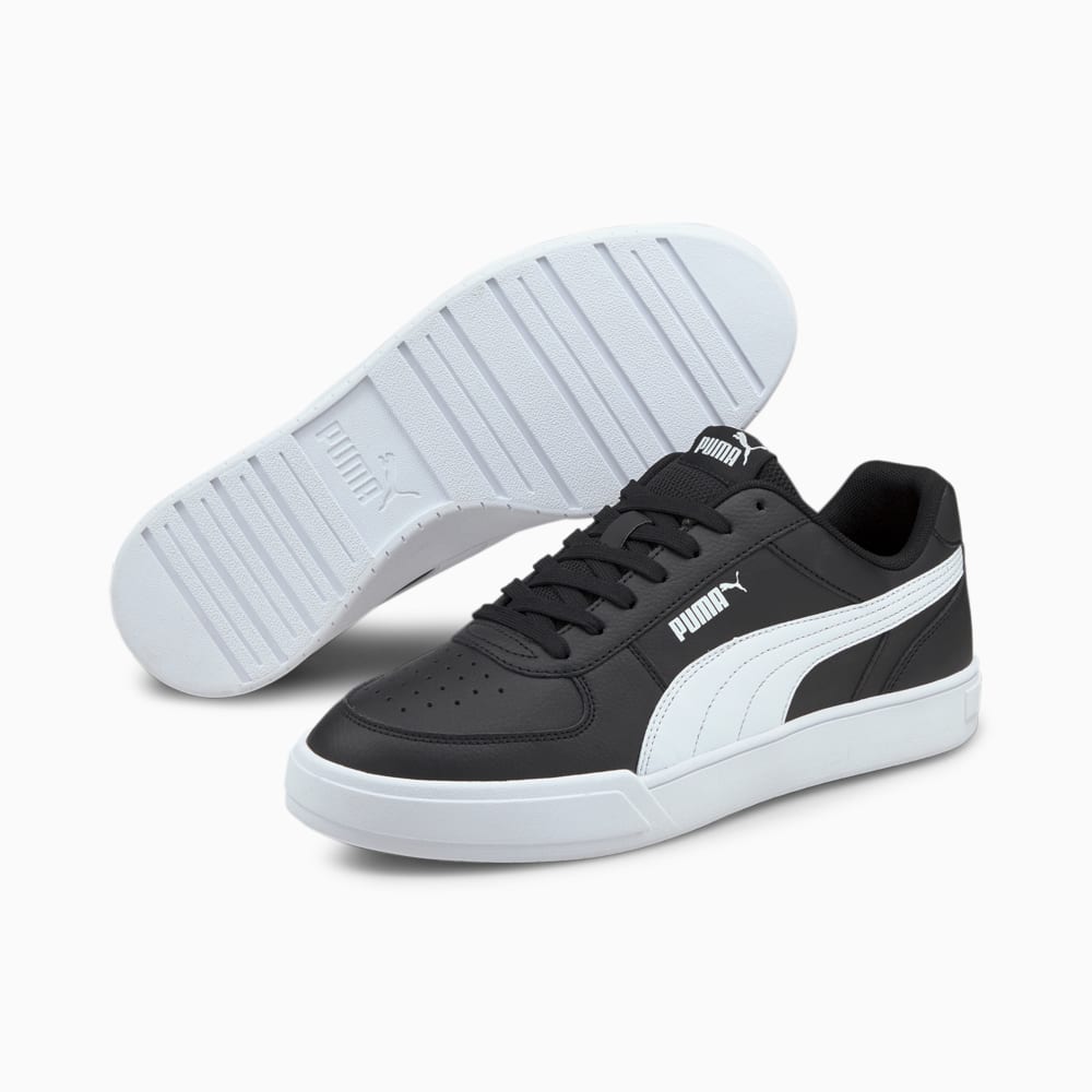 Изображение Puma Кеды Caven Trainers #2: Puma Black-Puma White-Puma White