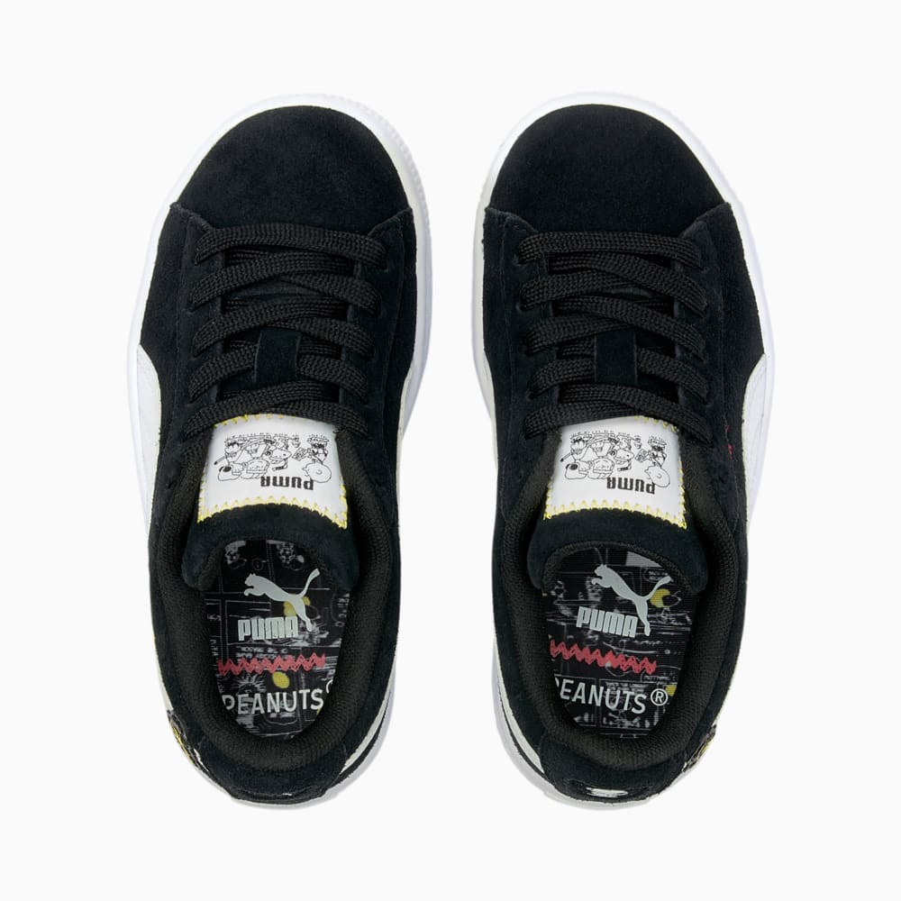 

PUMA - Детские кеды PUMA x PEANUTS Suede Classic XXI Kids' Trainers – Puma Black-Puma White –, Черный