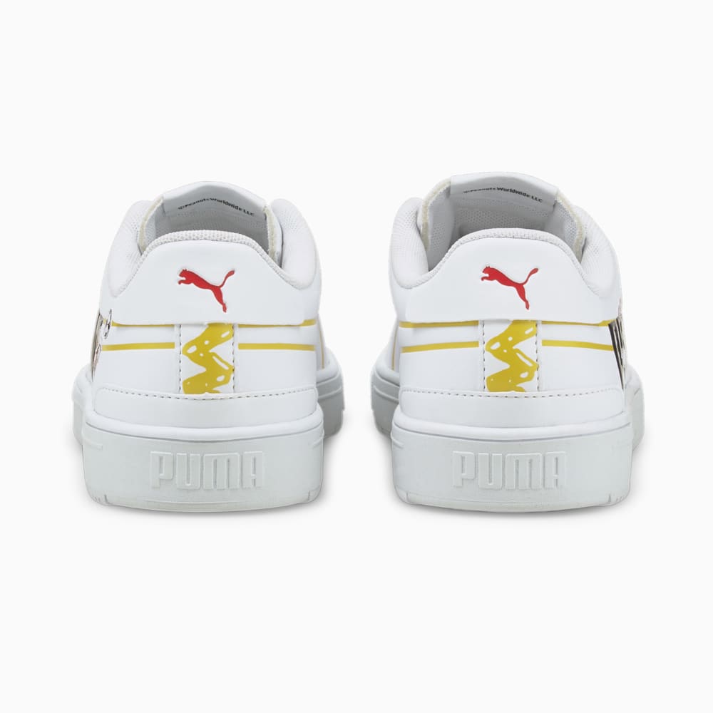 фото Детские кеды puma x peanuts serve pro youth trainers