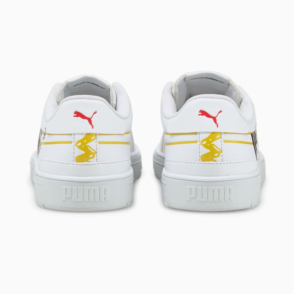 

PUMA - Детские кеды PUMA x PEANUTS Serve Pro Youth Trainers – Puma White-Puma Black –, Белый
