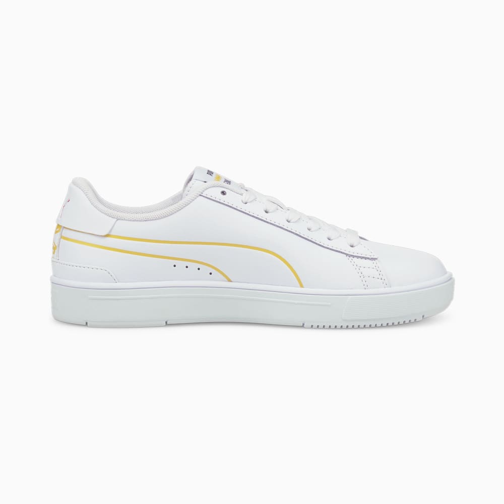 фото Детские кеды puma x peanuts serve pro youth trainers